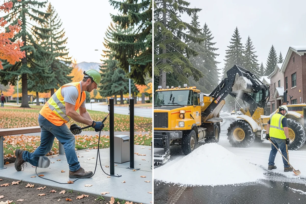 Transit Shelter Washing in Buckley, Pierce County, WA - Inventory shelter locations, materials, and glazing types