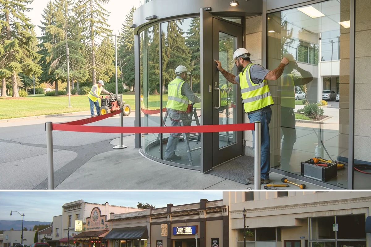 Transit Shelter Washing in Burlington, Skagit County, WA - Shelter washing is effective year-round, but roof moss and algae treatment yields the best results scheduled for spring and again...