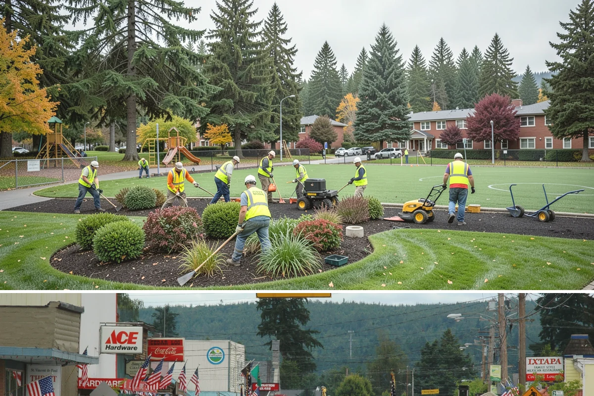Transit Shelter Washing in Carnation, King County, WA - Shelter washing is effective year-round, but roof moss and algae treatment yields the best results scheduled for spring and again...
