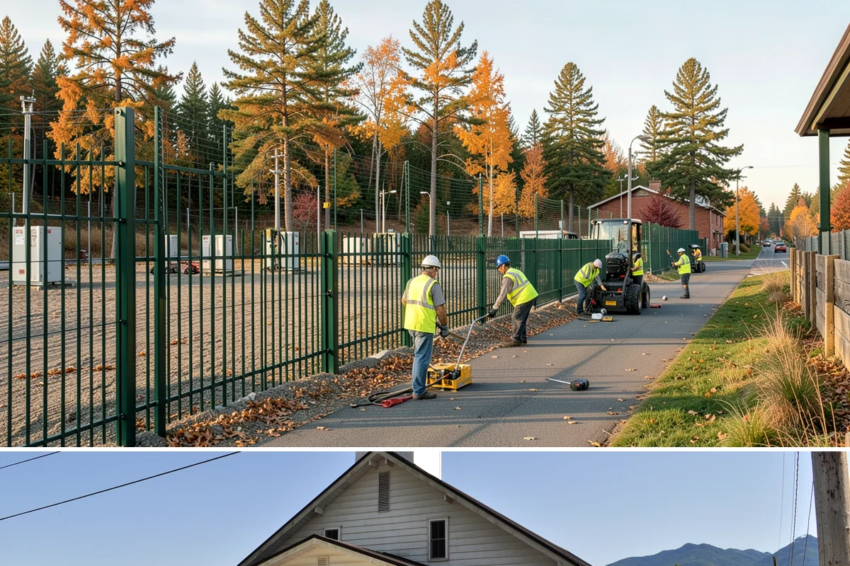 Transit Shelter Washing in Concrete, Skagit County, WA - Shelter washing is effective year-round, but roof moss and algae treatment yields the best results scheduled for spring and again...