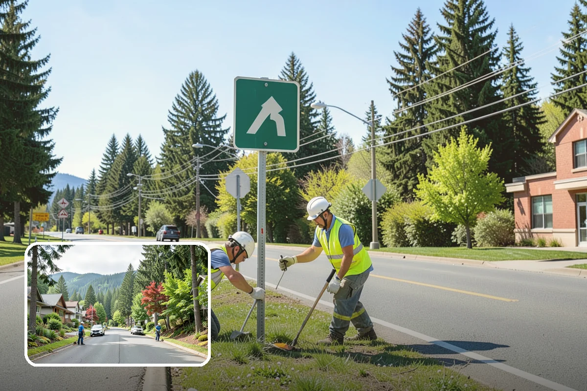 Transit Shelter Washing in Darrington, Snohomish County, WA - Restores clear glazing and improves rider sightlines and comfort