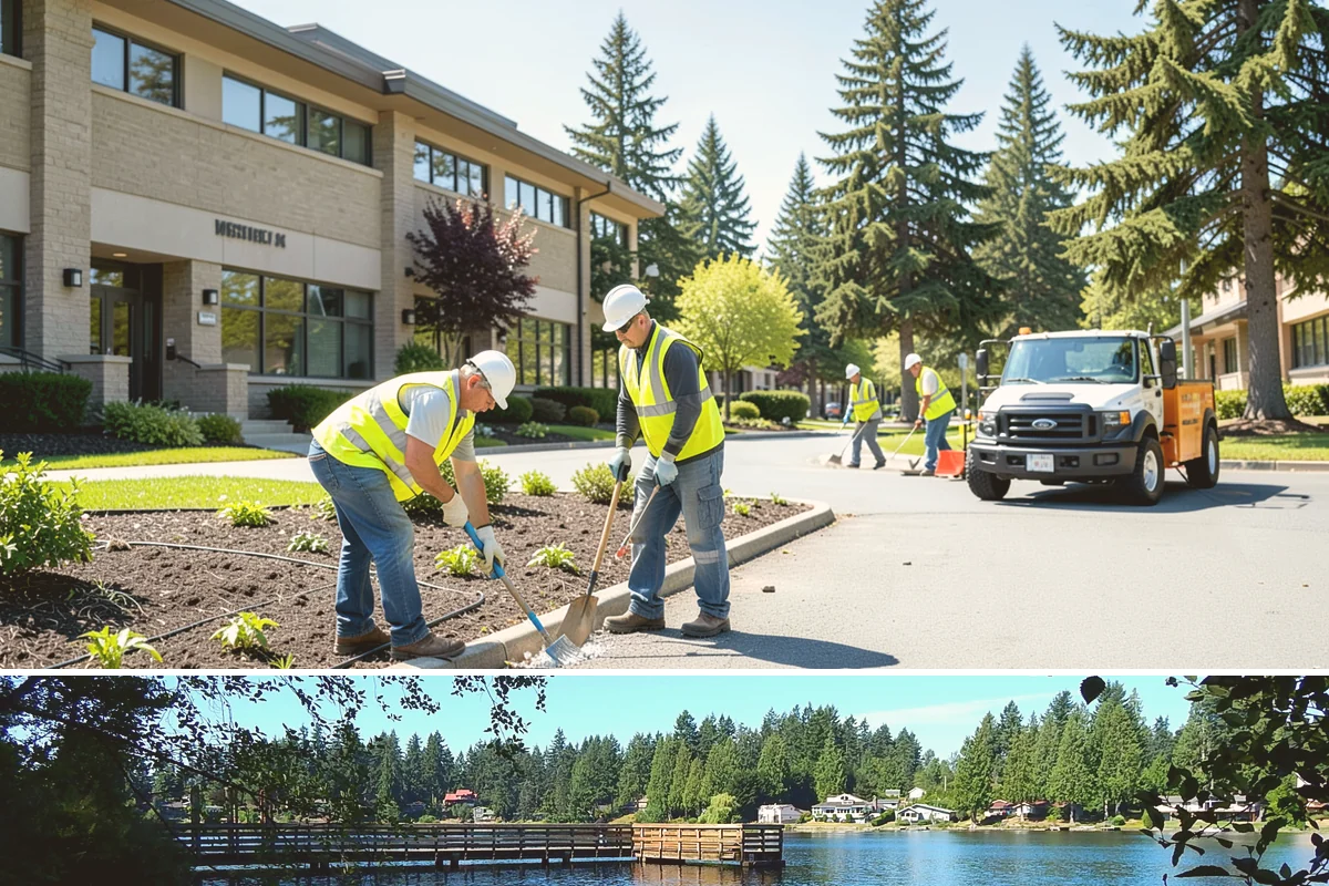 Transit Shelter Washing in Federal Way, King County, WA - Shelter washing is effective year-round, but roof moss and algae treatment yields the best results scheduled for spring and again...