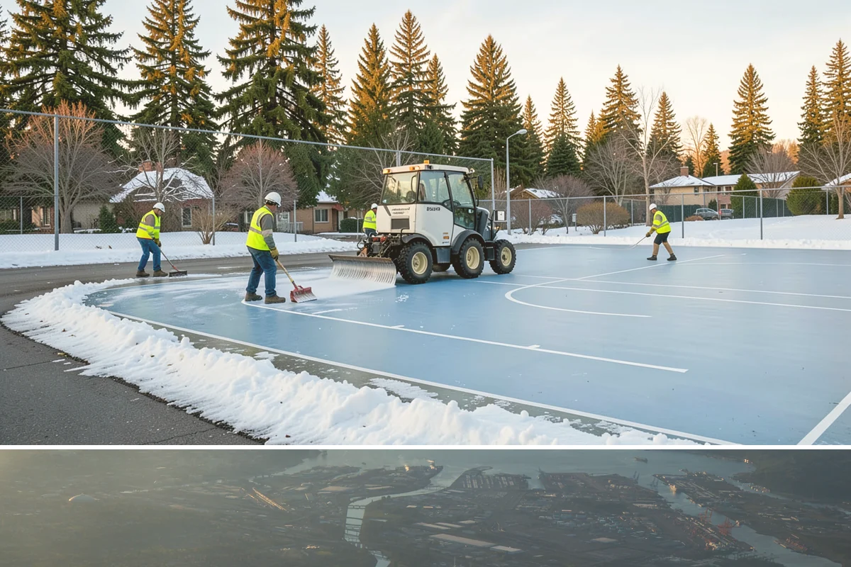 Transit Shelter Washing in Fife, Pierce County, WA - Shelter washing is effective year-round, but roof moss and algae treatment yields the best results scheduled for spring and again...