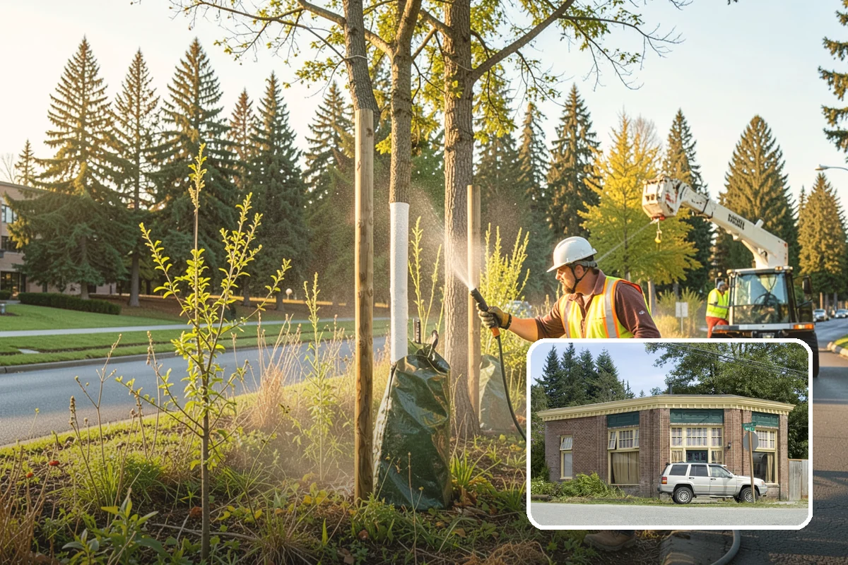 Transit Shelter Washing in Hamilton, Skagit County, WA - Restores clear glazing and improves rider sightlines and comfort