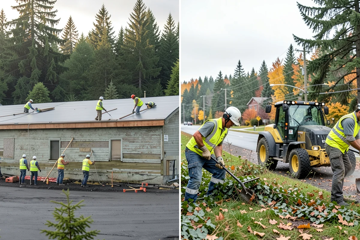 Transit Shelter Washing in Kenmore, King County, WA - Inventory shelter locations, materials, and glazing types