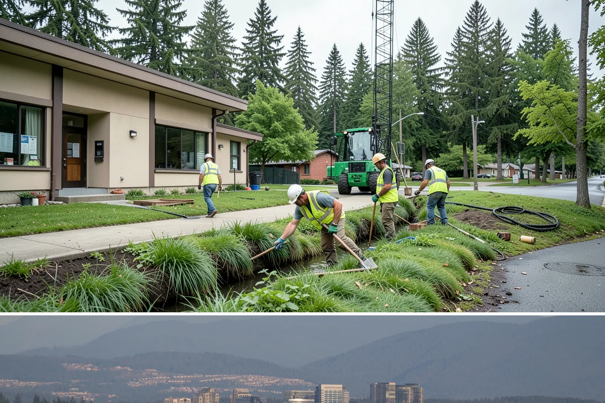 Transit Shelter Washing in Medina, King County, WA - Shelter washing is effective year-round, but roof moss and algae treatment yields the best results scheduled for spring and again...