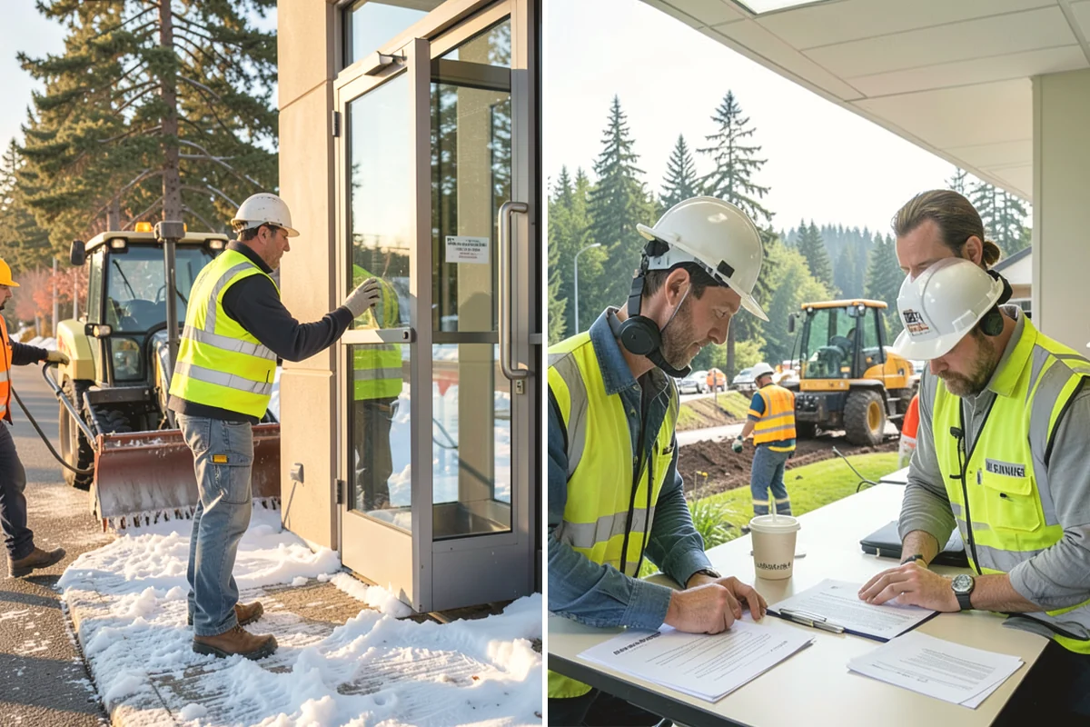 Transit Shelter Washing in Mill Creek, Snohomish County, WA - Inventory shelter locations, materials, and glazing types