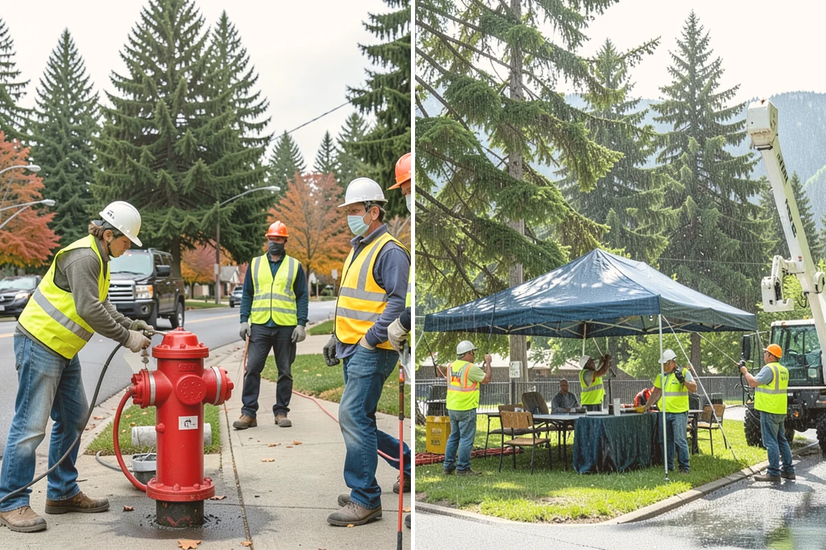 Transit Shelter Washing in Mount Vernon, Skagit County, WA - Inventory shelter locations, materials, and glazing types