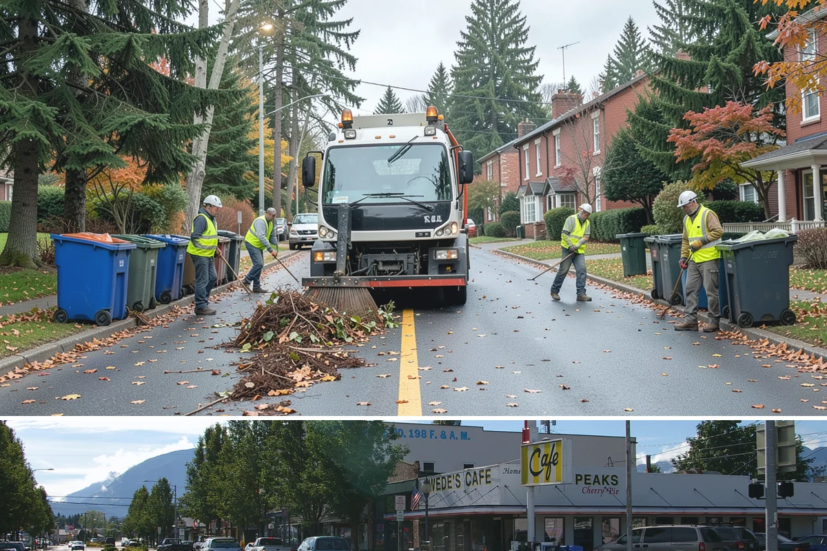 Transit Shelter Washing in North Bend, King County, WA - Shelter washing is effective year-round, but roof moss and algae treatment yields the best results scheduled for spring and again...