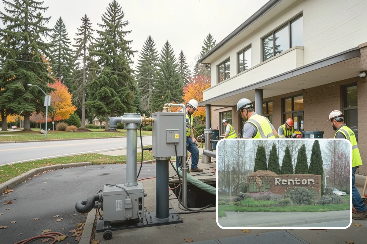 Transit Shelter Washing in Renton, King County, WA - Restores clear glazing and improves rider sightlines and comfort