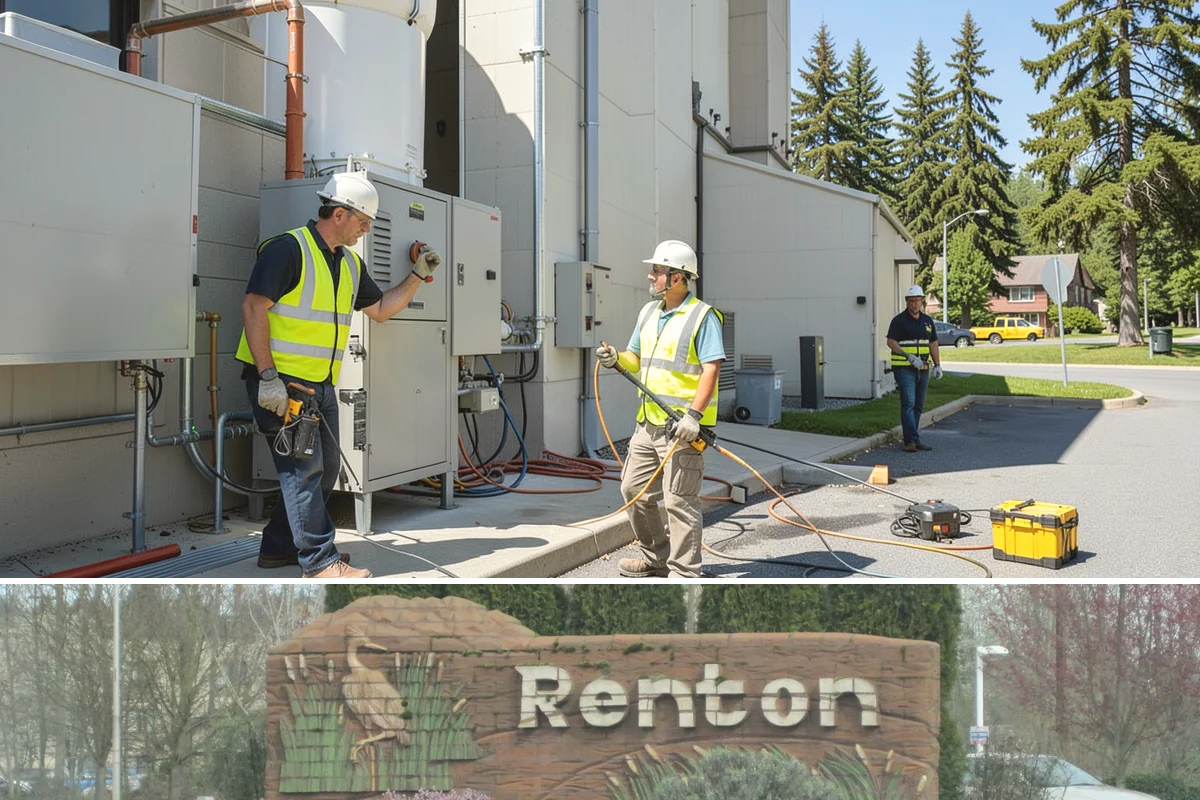 Transit Shelter Washing in Renton, King County, WA - Shelter washing is effective year-round, but roof moss and algae treatment yields the best results scheduled for spring and again...