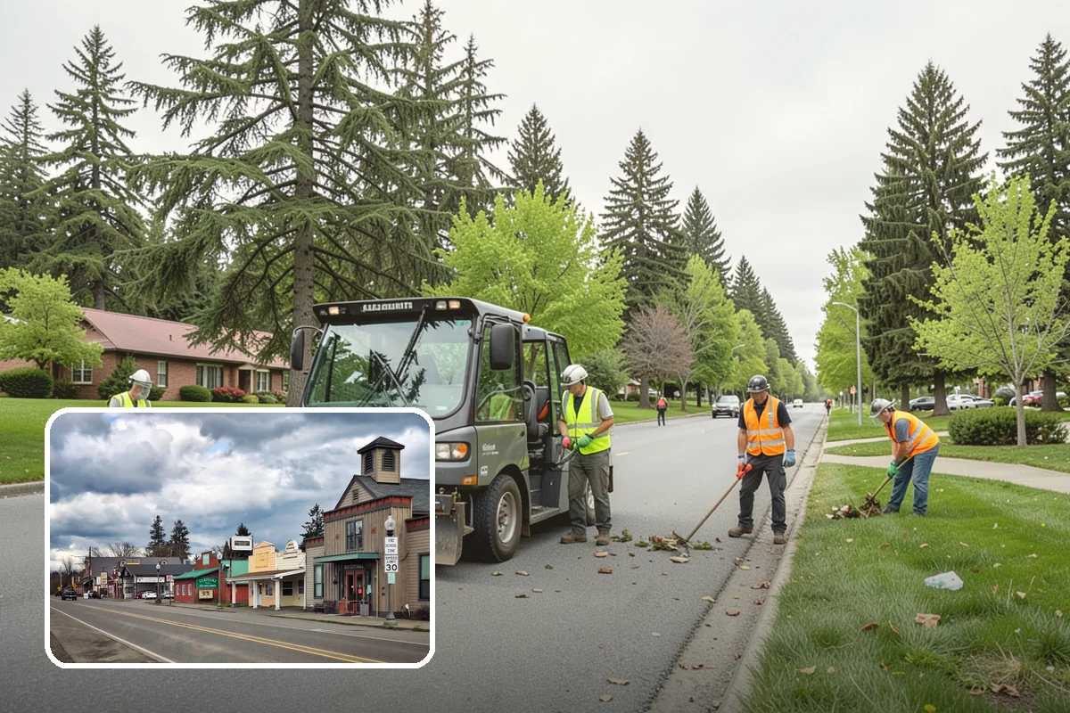 Transit Shelter Washing in Roy, Pierce County, WA - Restores clear glazing and improves rider sightlines and comfort