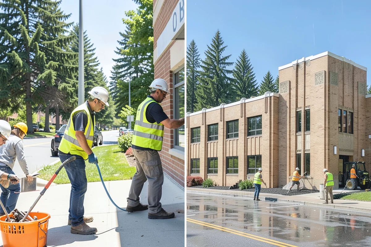 Transit Shelter Washing in Roy, Pierce County, WA - Inventory shelter locations, materials, and glazing types