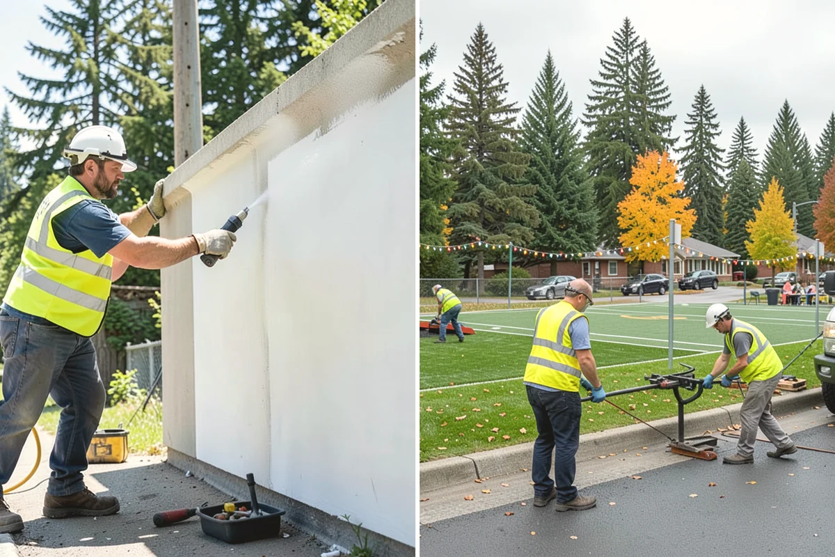 Transit Shelter Washing in Ruston, Pierce County, WA - Inventory shelter locations, materials, and glazing types