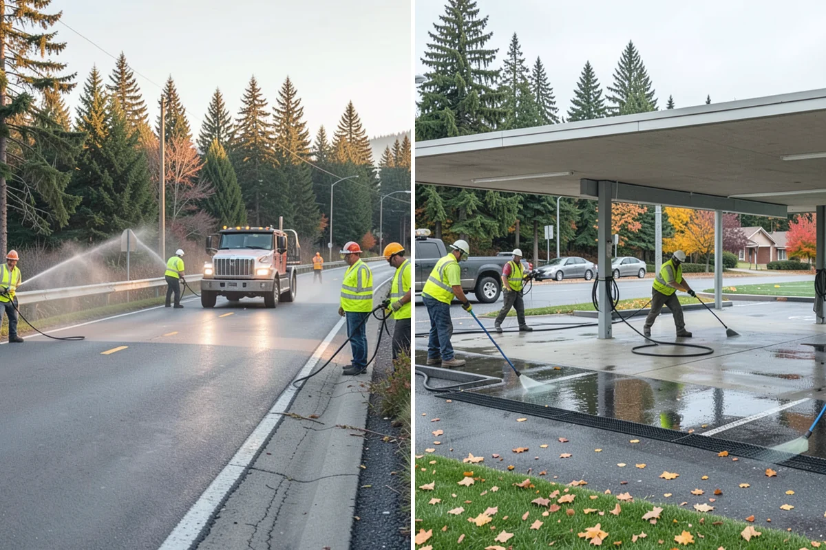 Transit Shelter Washing in South Prairie, Pierce County, WA - Inventory shelter locations, materials, and glazing types