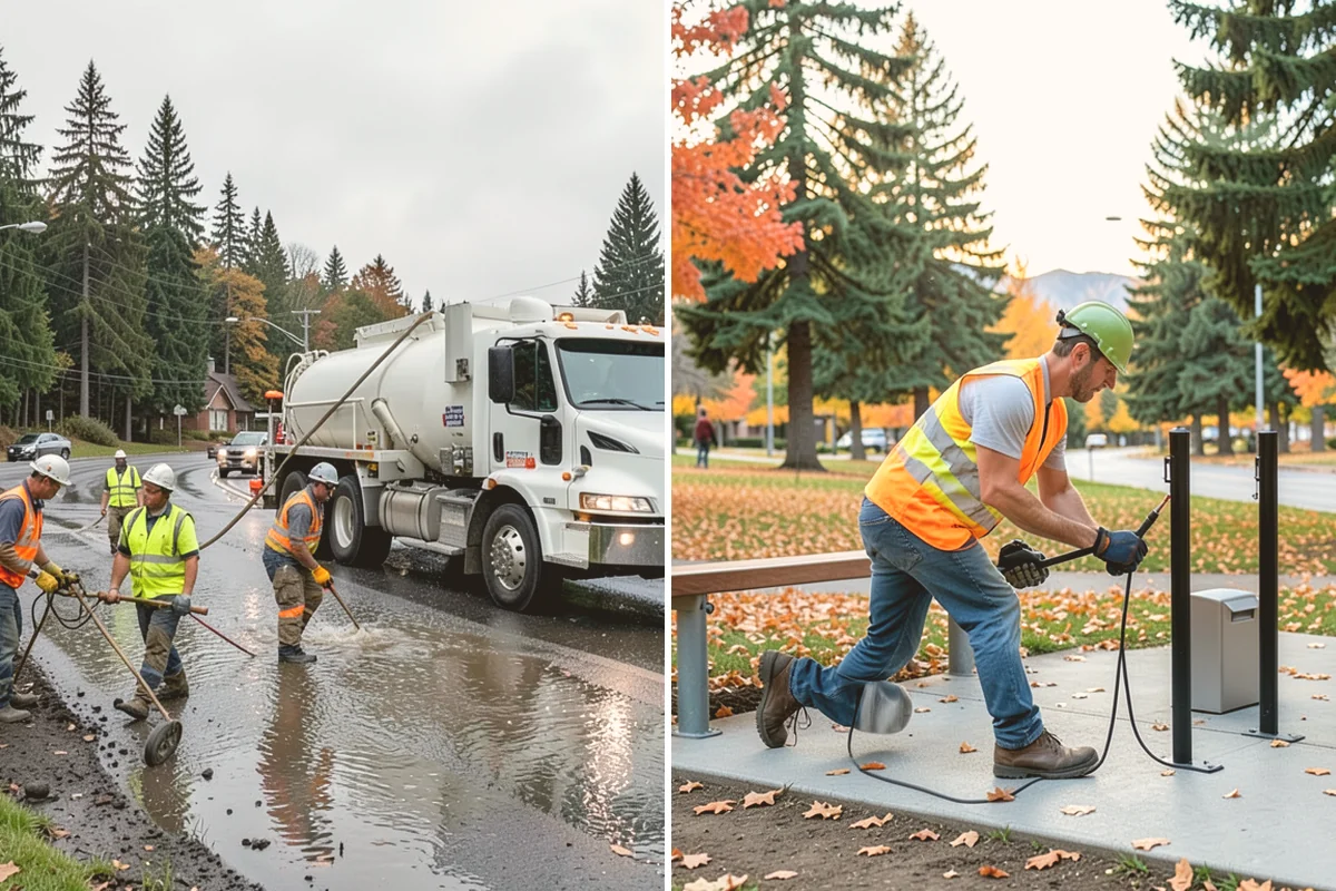 Transit Shelter Washing in Stanwood, Snohomish County, WA - Inventory shelter locations, materials, and glazing types