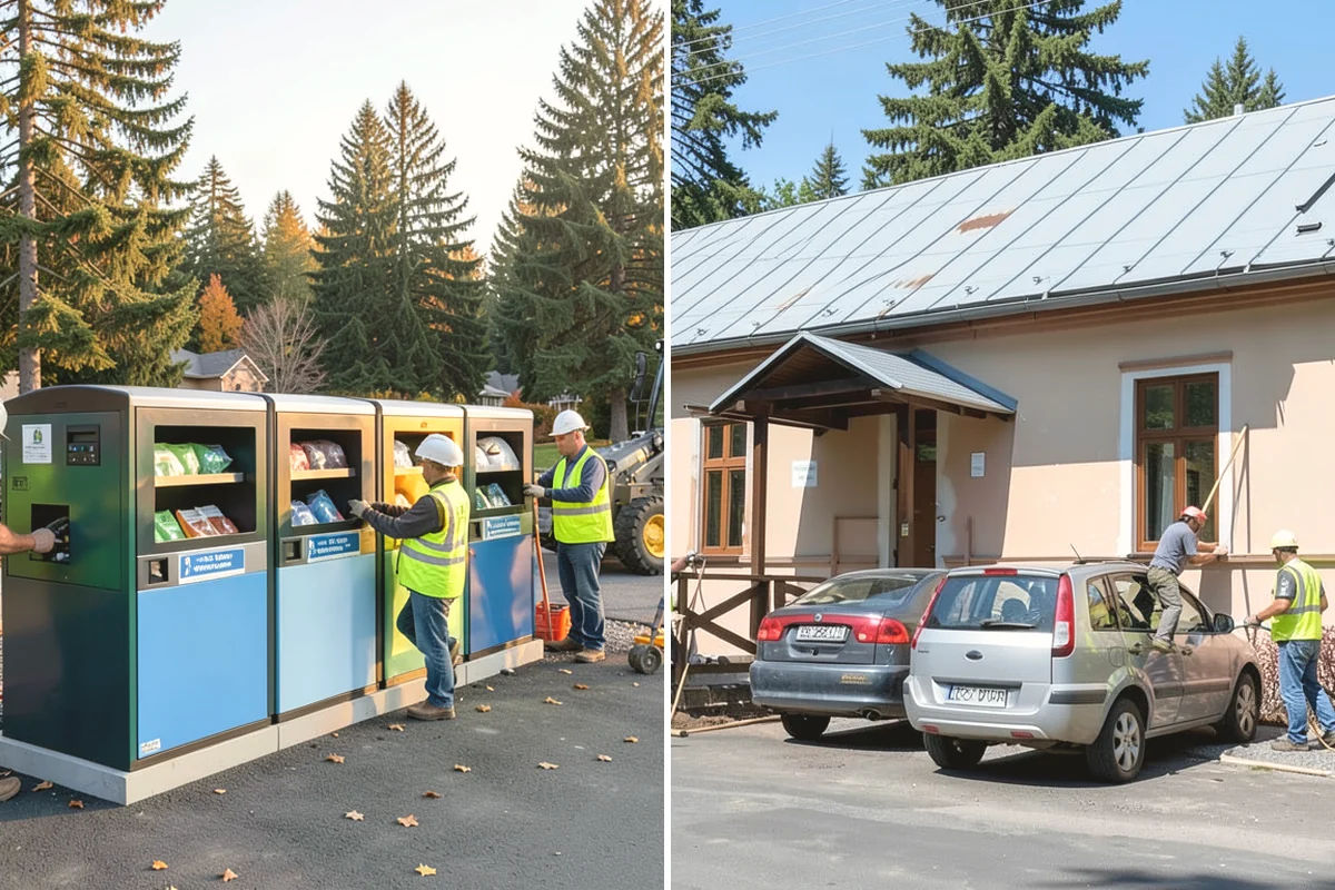 Transit Shelter Washing in Steilacoom, Pierce County, WA - Inventory shelter locations, materials, and glazing types