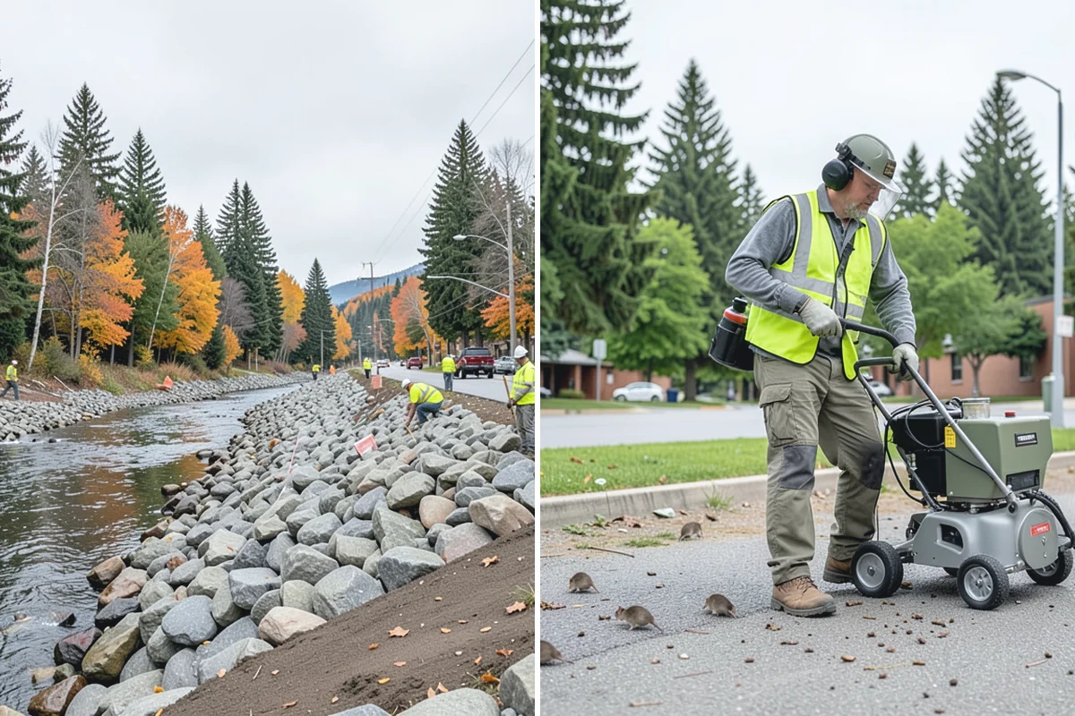 Transit Shelter Washing in Woodinville, King County, WA - Inventory shelter locations, materials, and glazing types