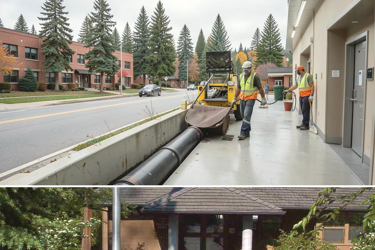 Transit Shelter Washing in Yarrow Point, King County, WA - Shelter washing is effective year-round, but roof moss and algae treatment yields the best results scheduled for spring and again...