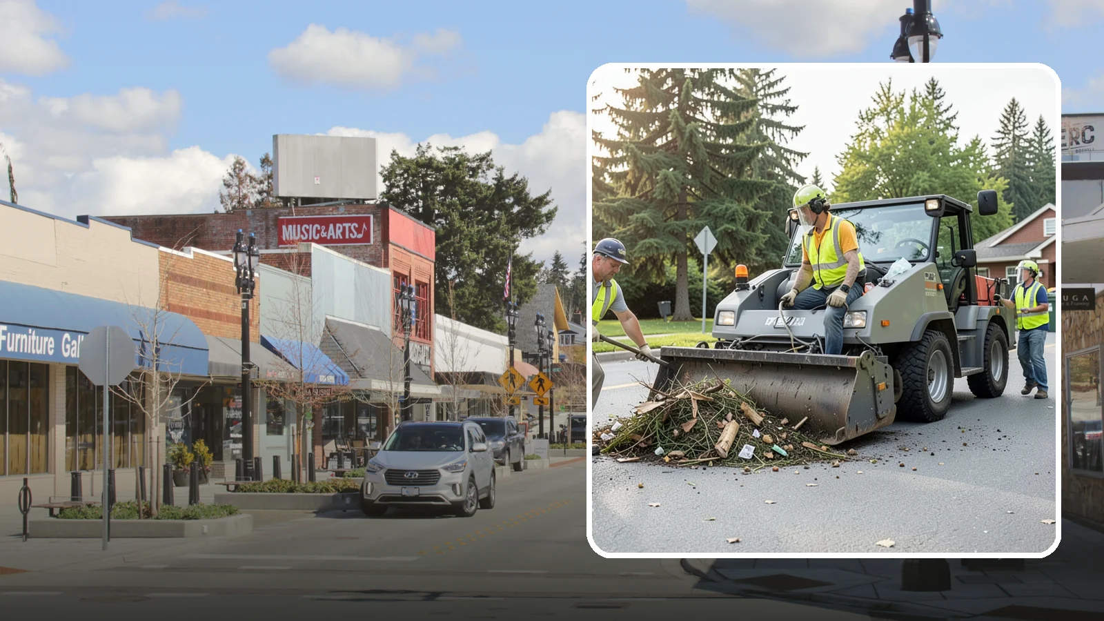 Trash & Recycling Collection in Bothell, King County, WA - Reliable interior collection keeps waste and recycling moving out of municipal buildings on a dependable schedule.