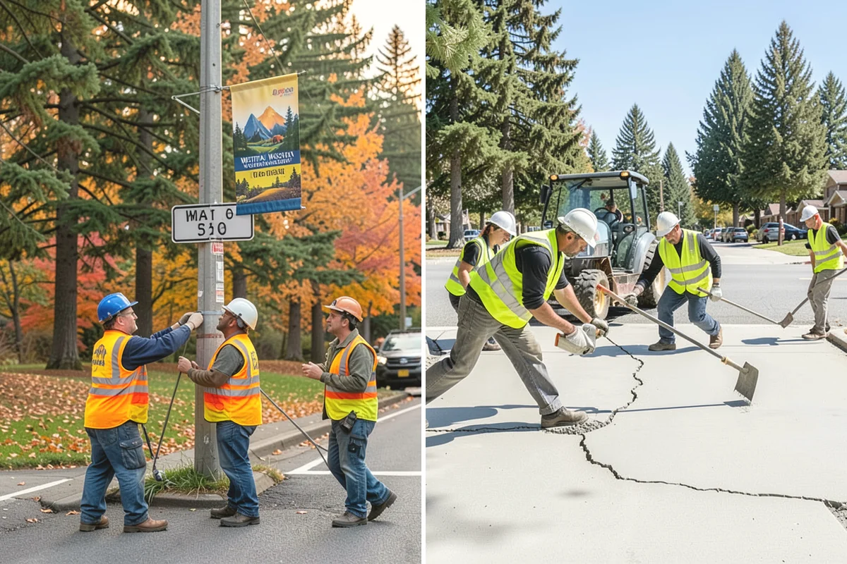Trash & Recycling Collection in Carnation, King County, WA - Map receptacle locations and required waste streams