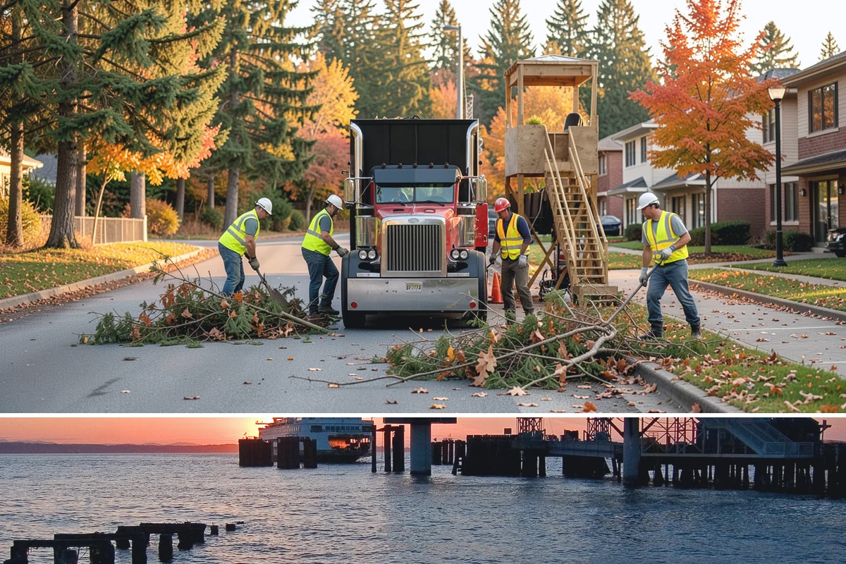 Trash & Recycling Collection in Edmonds, Snohomish County, WA - Volumes climb during budget season and year-end when meeting activity and paper output peak.
