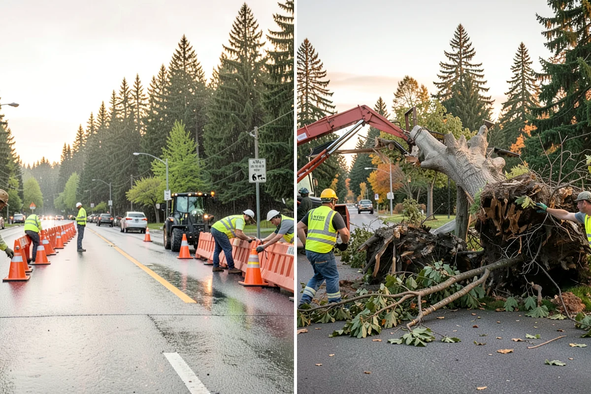 Trash & Recycling Collection in Enumclaw, King County, WA - Map receptacle locations and required waste streams