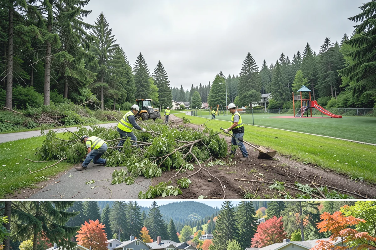 Trash & Recycling Collection in Fircrest, Pierce County, WA - Volumes climb during budget season and year-end when meeting activity and paper output peak.