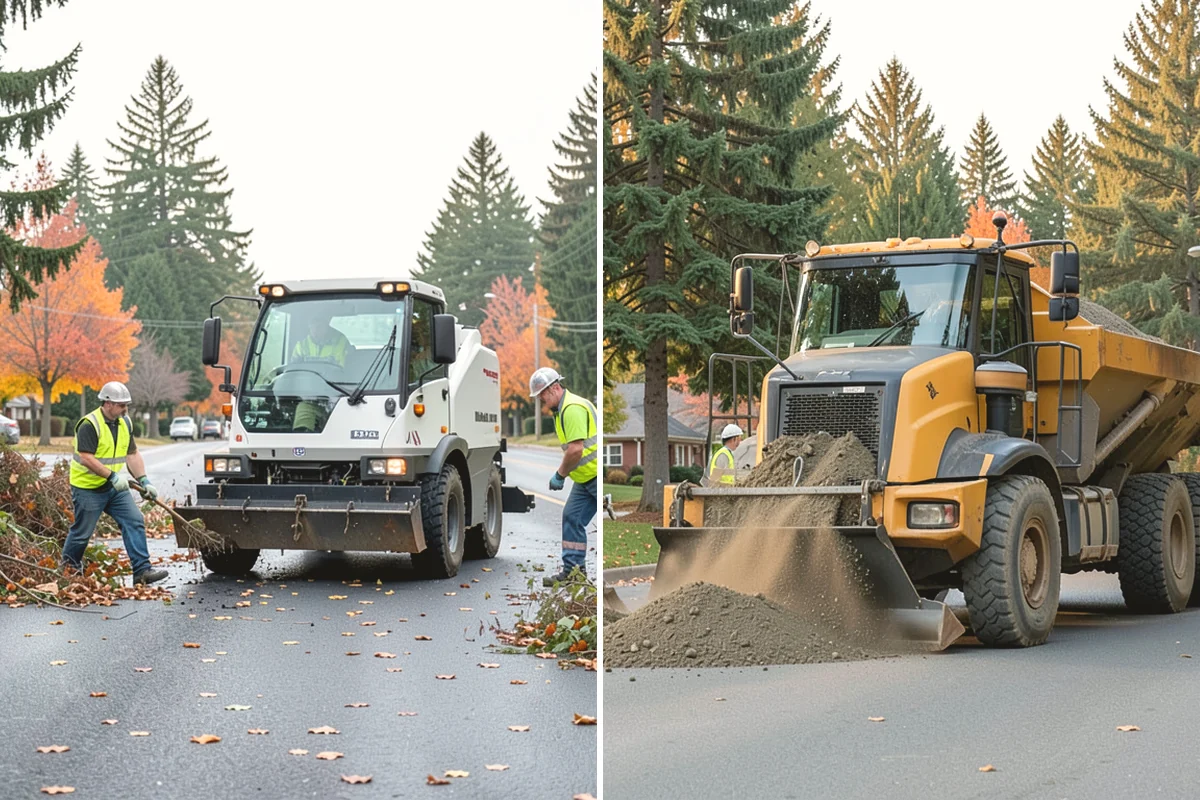 Trash & Recycling Collection in Issaquah, King County, WA - Map receptacle locations and required waste streams