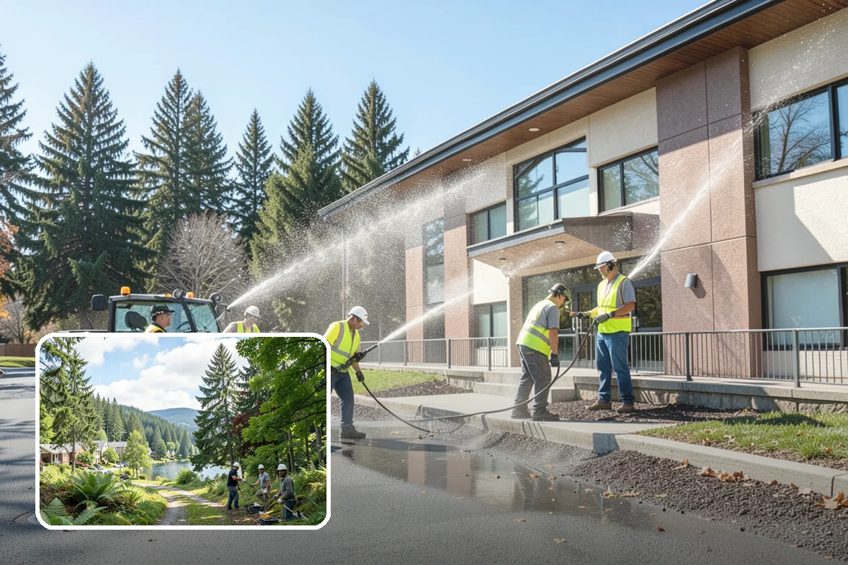 Trash & Recycling Collection in Lake Forest Park, King County, WA - Dependable interior collection that frees up staff time