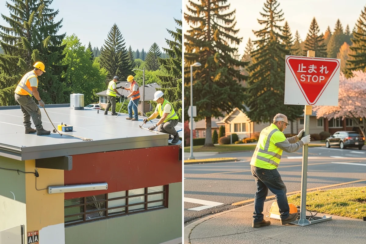 Trash & Recycling Collection in Milton, King County, WA - Map receptacle locations and required waste streams