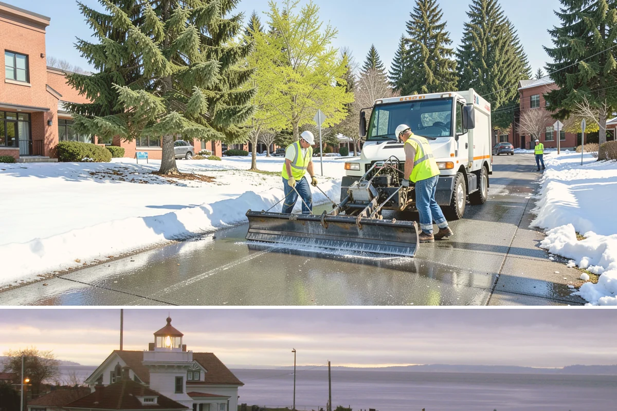 Trash & Recycling Collection in Mukilteo, Snohomish County, WA - Volumes climb during budget season and year-end when meeting activity and paper output peak.