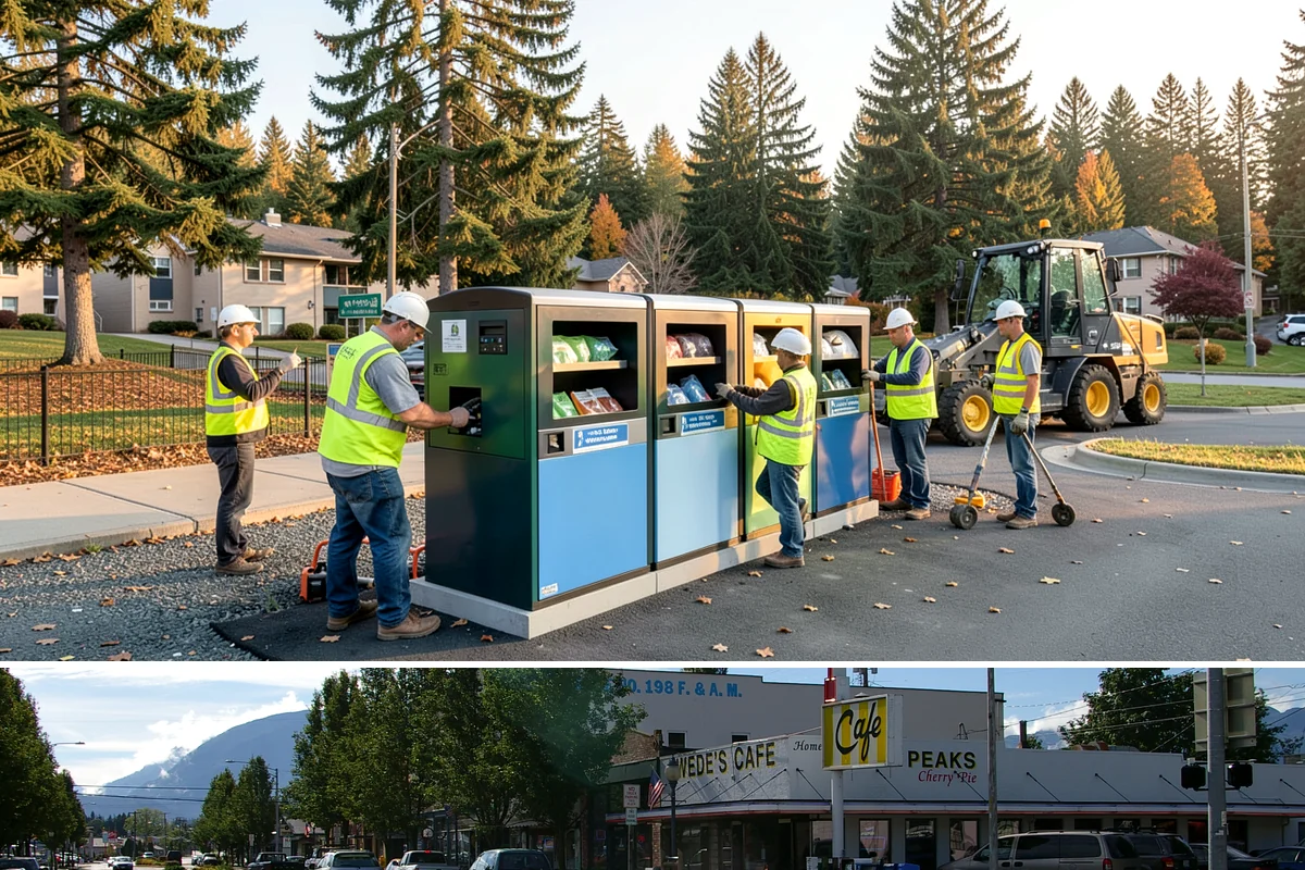 Trash & Recycling Collection in North Bend, King County, WA - Volumes climb during budget season and year-end when meeting activity and paper output peak.