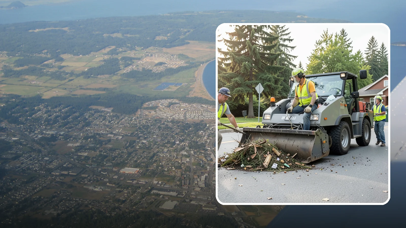 Trash & Recycling Collection in Oak Harbor, Island County, WA - Reliable interior collection keeps waste and recycling moving out of municipal buildings on a dependable schedule.