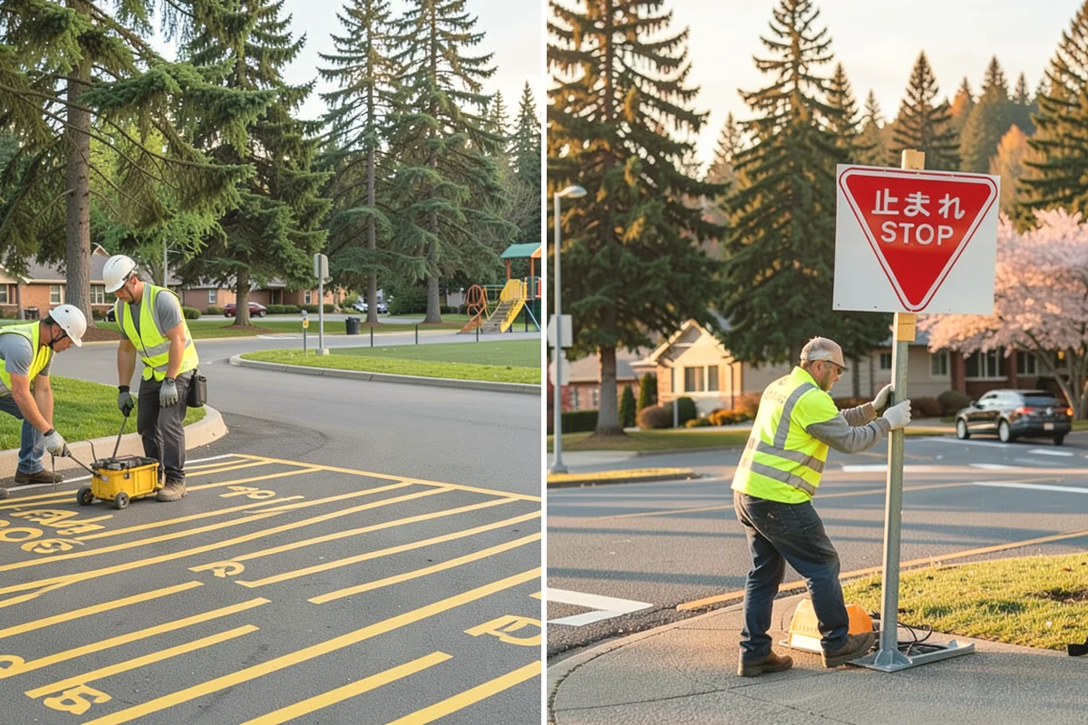 Trash & Recycling Collection in Oak Harbor, Island County, WA - Map receptacle locations and required waste streams