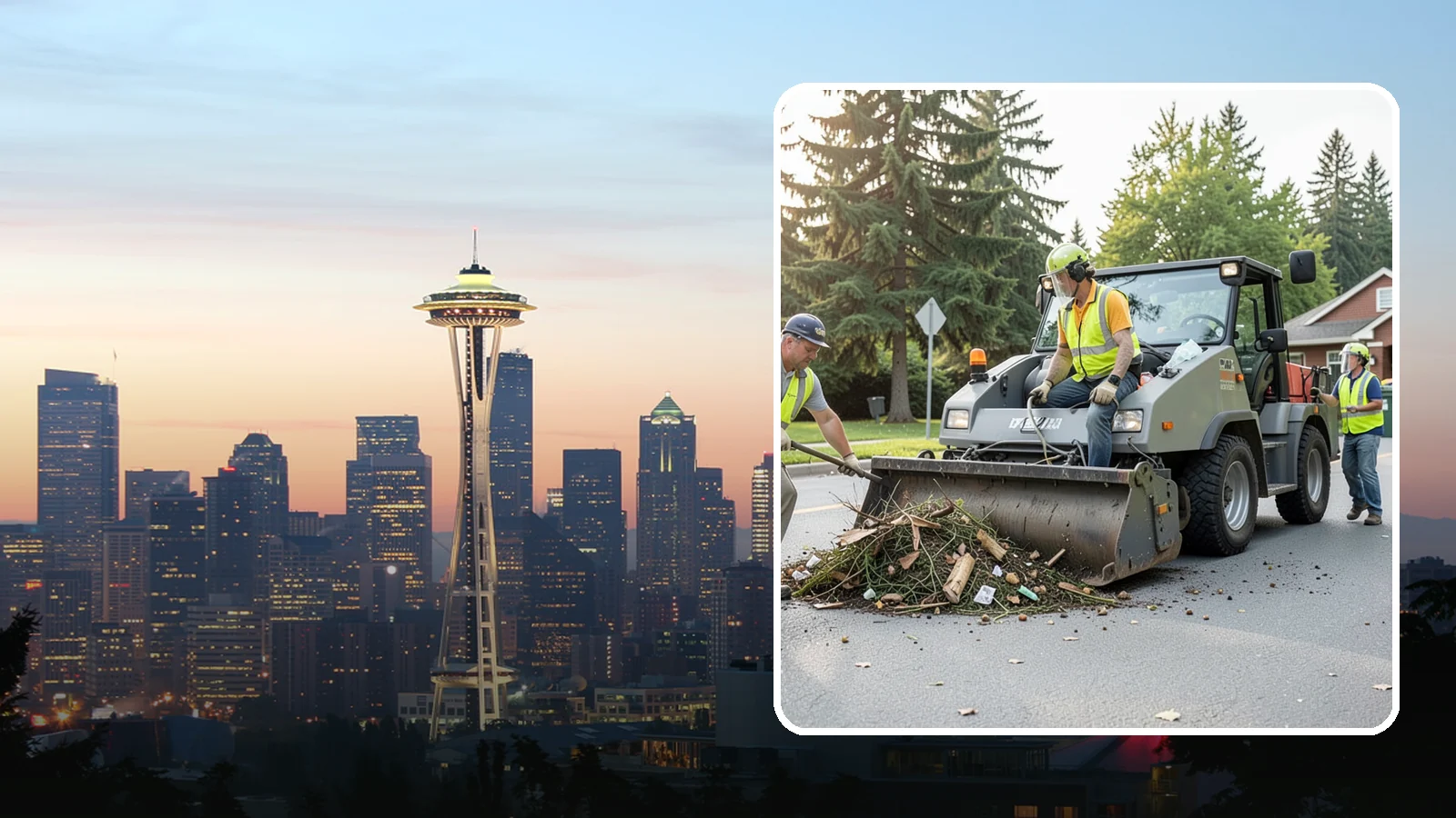 Trash & Recycling Collection in Seattle, King County, WA - Reliable interior collection keeps waste and recycling moving out of municipal buildings on a dependable schedule.
