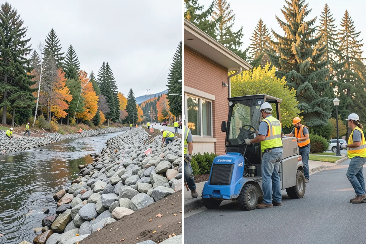 Trash & Recycling Collection in South Prairie, Pierce County, WA - Map receptacle locations and required waste streams
