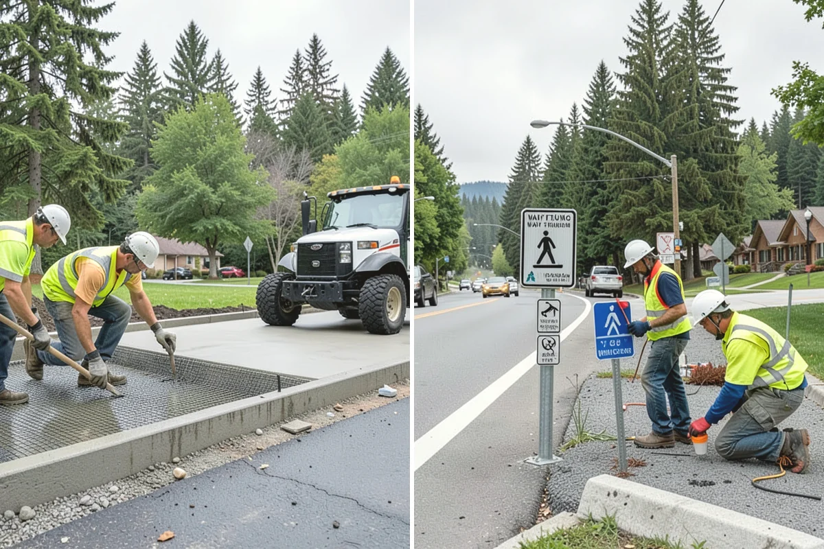 Trash & Recycling Collection in Tukwila, King County, WA - Map receptacle locations and required waste streams