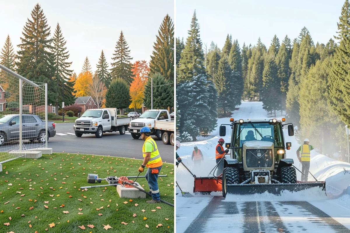 Trash & Recycling Collection in Woodinville, King County, WA - Map receptacle locations and required waste streams
