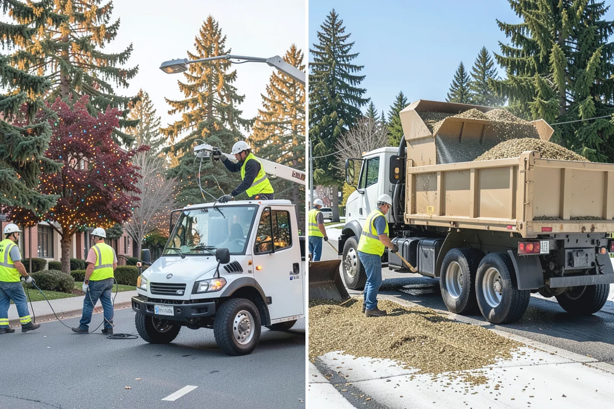Trash Can Installation in Bonney Lake, Pierce County, WA - Confirm receptacle models, quantities, and placement plan