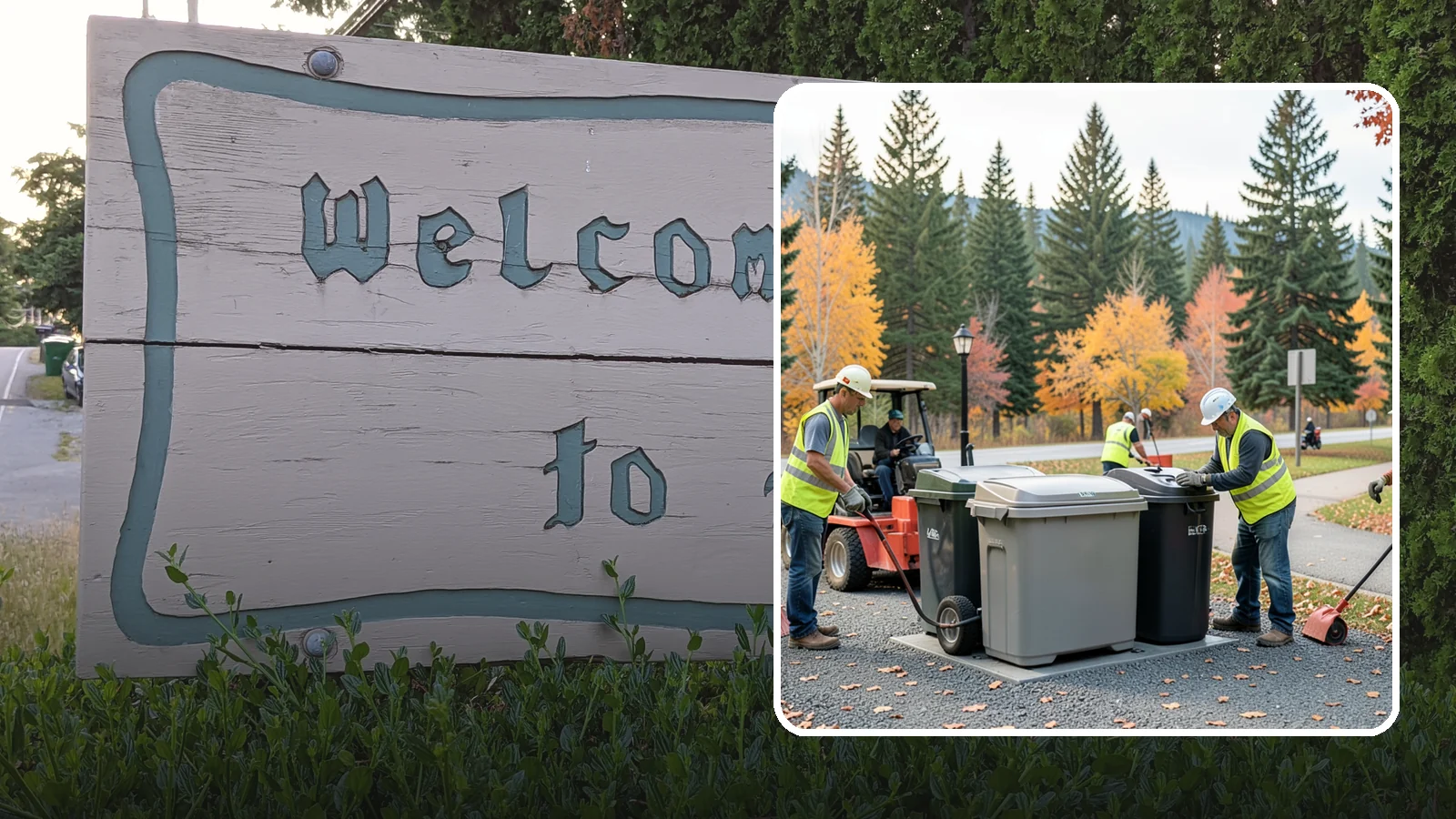 Trash Can Installation in Brier, Snohomish County, WA - We install anchored waste receptacles with animal-resistant lids at parks, trails, and streetscapes.