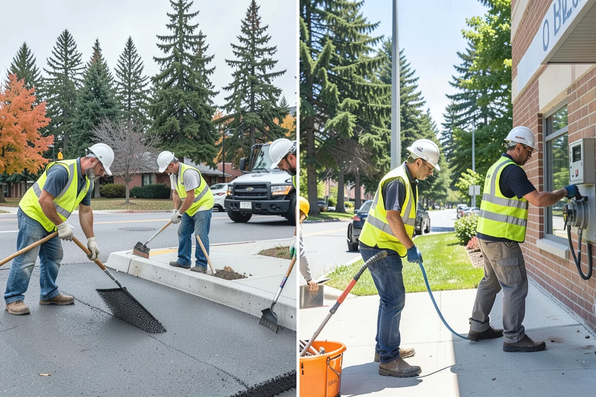 Trash Can Installation in Buckley, Pierce County, WA - Confirm receptacle models, quantities, and placement plan