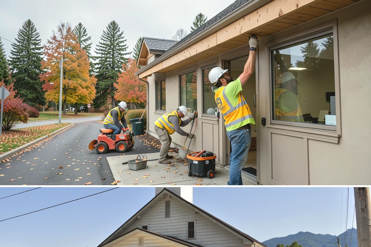 Trash Can Installation in Concrete, Skagit County, WA - Installations run year-round, often expanded ahead of the busy summer park season when litter volumes peak.