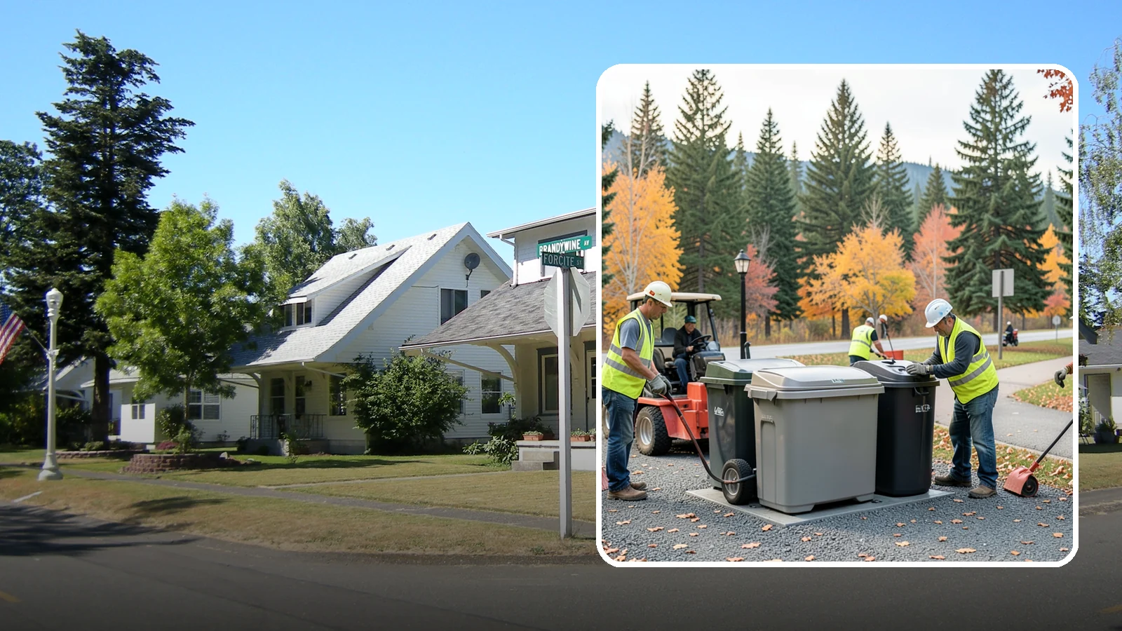 Trash Can Installation in DuPont, Pierce County, WA - We install anchored waste receptacles with animal-resistant lids at parks, trails, and streetscapes.