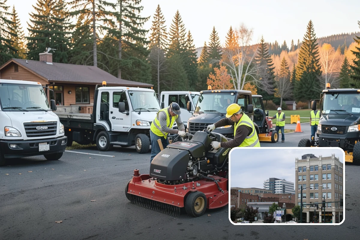 Trash Can Installation in Everett, Snohomish County, WA - Reduces litter by placing receptacles where the public needs them