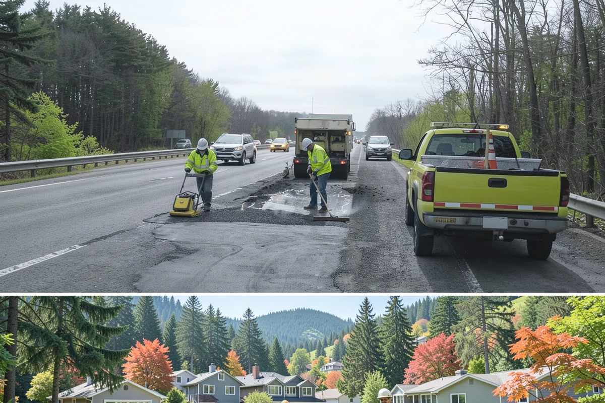 Trash Can Installation in Fircrest, Pierce County, WA - Installations run year-round, often expanded ahead of the busy summer park season when litter volumes peak.