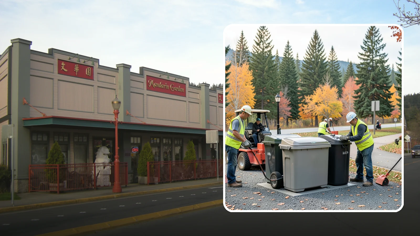 Trash Can Installation in Issaquah, King County, WA - We install anchored waste receptacles with animal-resistant lids at parks, trails, and streetscapes.