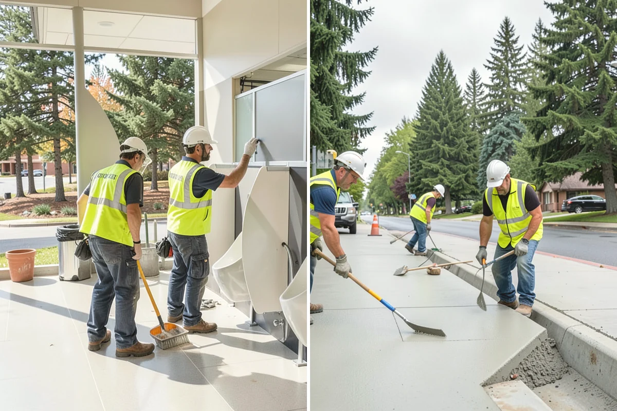 Trash Can Installation in Issaquah, King County, WA - Confirm receptacle models, quantities, and placement plan