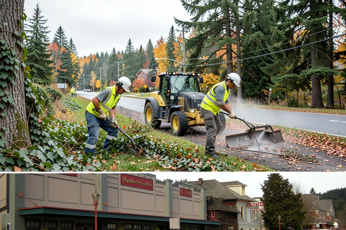 Trash Can Installation in Issaquah, King County, WA - Installations run year-round, often expanded ahead of the busy summer park season when litter volumes peak.