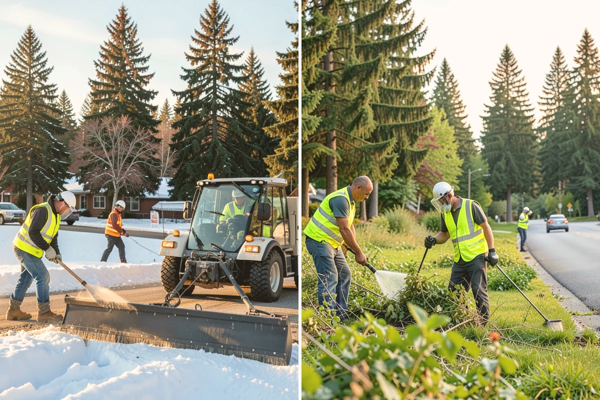 Trash Can Installation in Kent, King County, WA - Confirm receptacle models, quantities, and placement plan